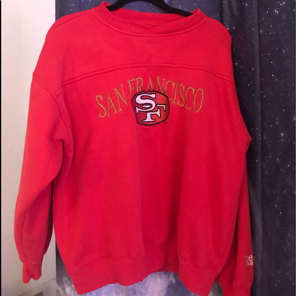 49er sweatshirt unisex size large
